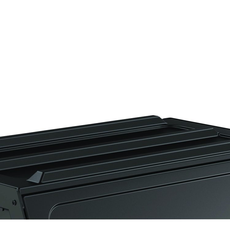 Lockable Hood Accessory for Suncast Commercial Full-Size Housekeeping Carts HKC1000/HKC2000, Plastic, Black