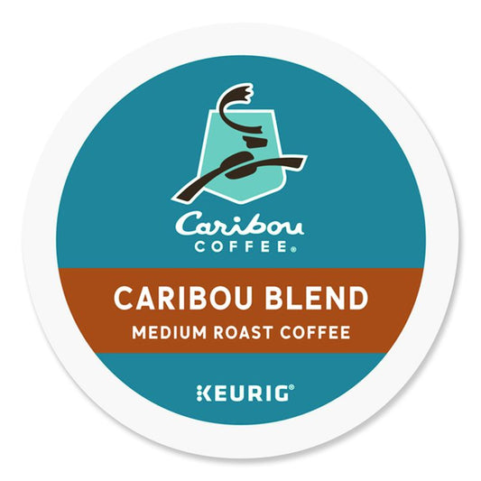 Caribou Blend Coffee K-Cups, 96/Carton