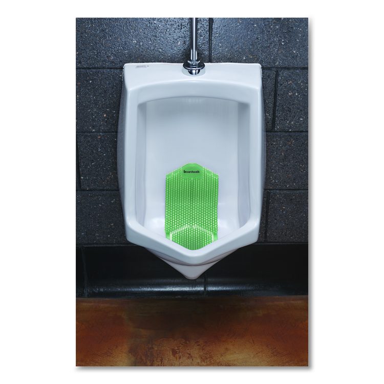 Vertical Urinal Screen, Cucumber Melon Scent, Green, 5.22 oz, 6/Carton