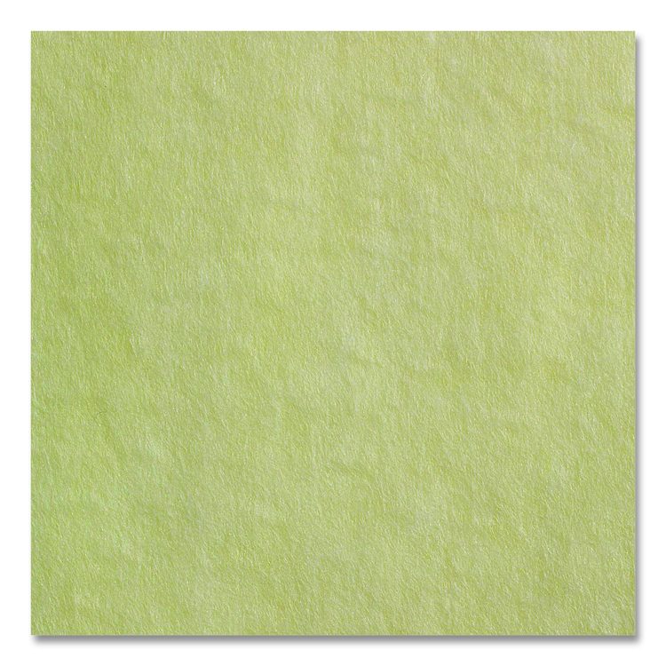 Dusting Cloths, Quarterfold, 24 x 24, Unscented, Yellow, 50/Pack, 4 Packs/Carton