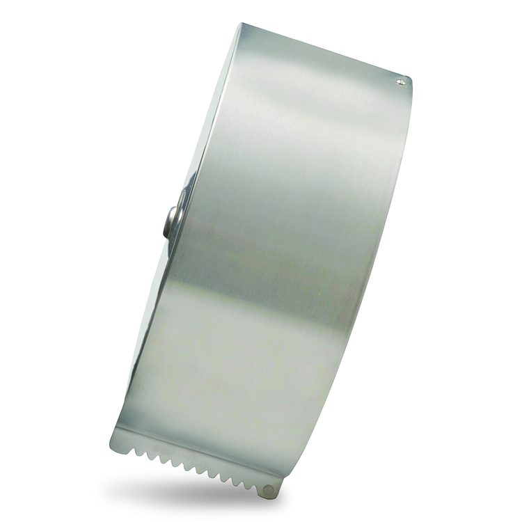 Stainless Steel Jumbo Roll Tissue Dispenser, 10.75 x 4.44 x 10.75, Stainless Steel