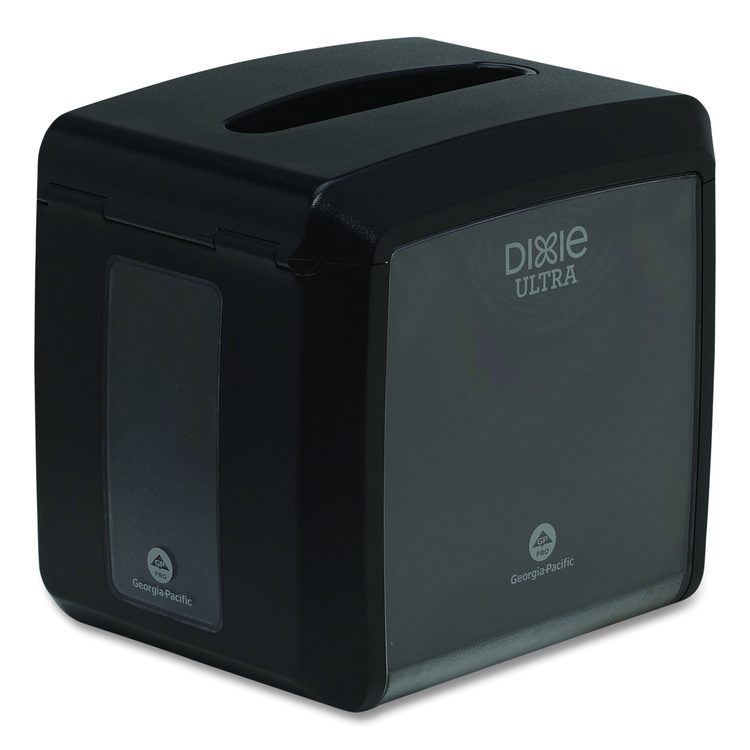 Tabletop Napkin Dispenser, 7.6 x 6.1 x 7.2, Black