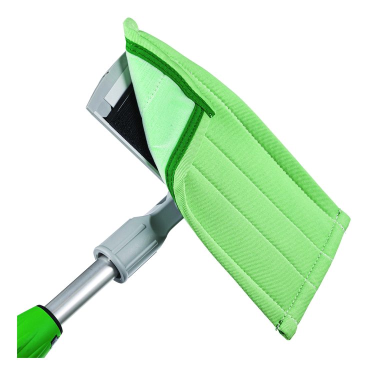 Microfiber Cleaning Pad, 6 x 8, Green