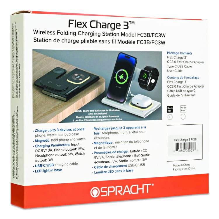 Flex Charge 3, USB-C, White
