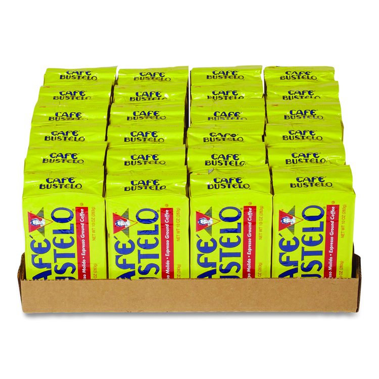 Coffee Brick, Espresso, 10 oz Brick Pack, 24/Carton