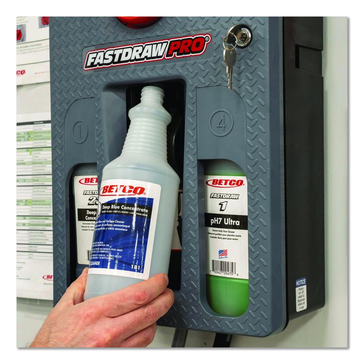 FASTDRAW PRO, Four Bays for Cleaners