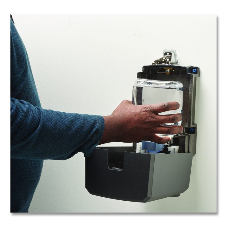 CS4 All-Weather HEALTHY SOAP Dispensing System, 1,250 mL, 6.87 x 4.85 x 11.74, Graphite