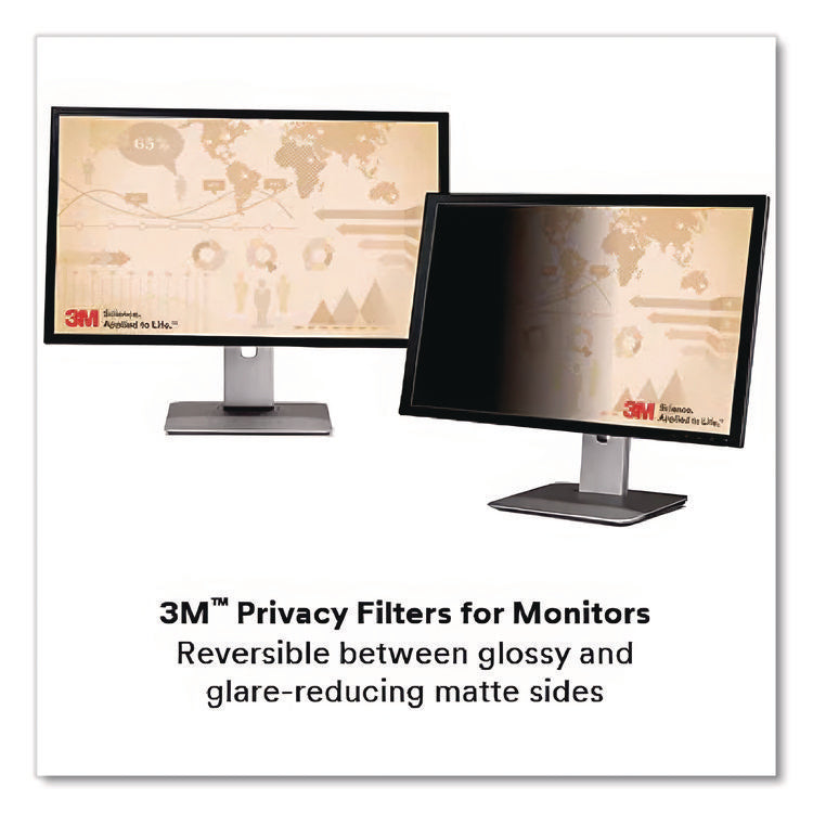 Frameless Blackout Privacy Filter for 22" Widescreen Flat Panel Monitor, 16:10 Aspect Ratio