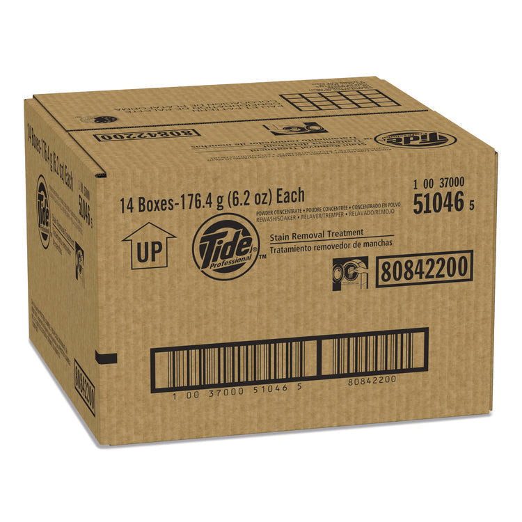 Stain Removal Treatment Powder, Unscented, 6.2 oz Box, 14/Carton