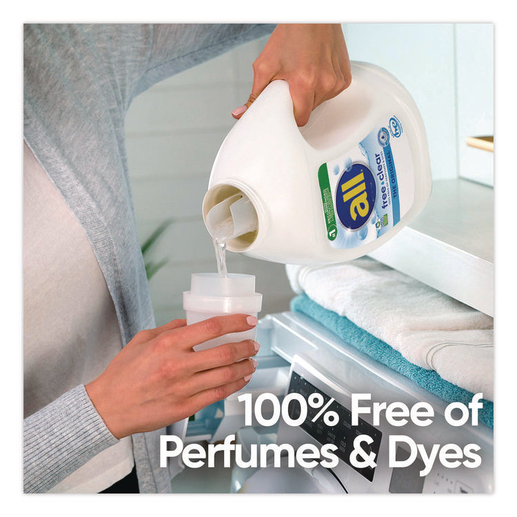 Free Clear HE Laundry Detergent, 24 Loads, Unscented, 30 oz Bottle, 6/Carton