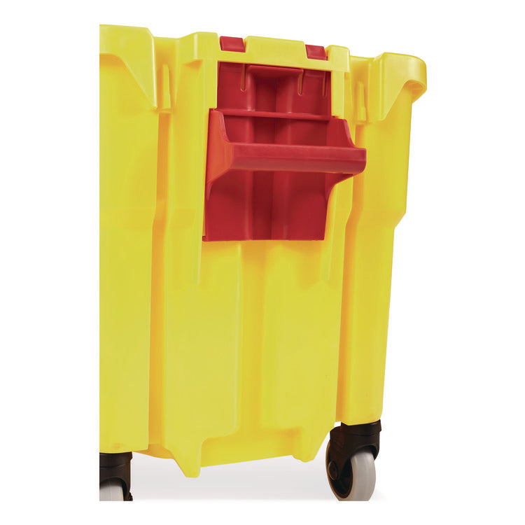 WaveBrake 2.0 Bucket, 35 qt, Plastic, Yellow