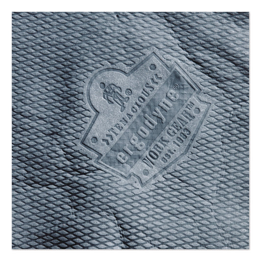 Chill-Its 6602 Evaporative PVA Cooling Towel, 29.5 x 13, One Size Fits Most, PVA, Gray