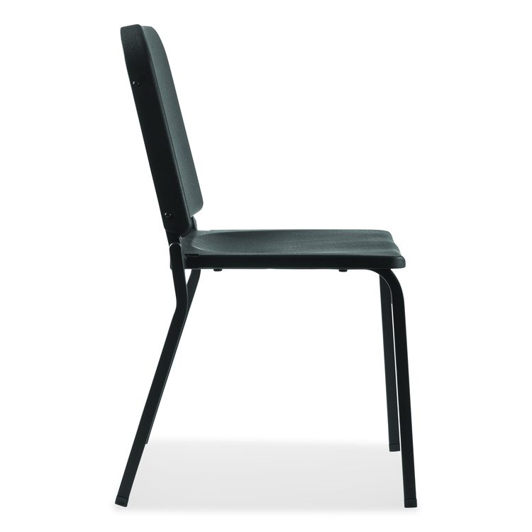 8200 Series Melody Music Chair, Supports Up to 300 lbs, 17.5" Seat Height, Black Seat, Black Back, Black Base, 2/Pack