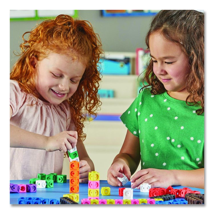MathLink Cubes, Grades 1 to 3, 100 Pieces