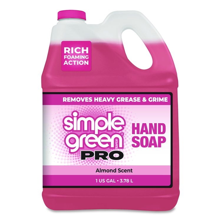 Pro Hand Soap, Almond Scent, 1 gal Bottle, 4/Carton