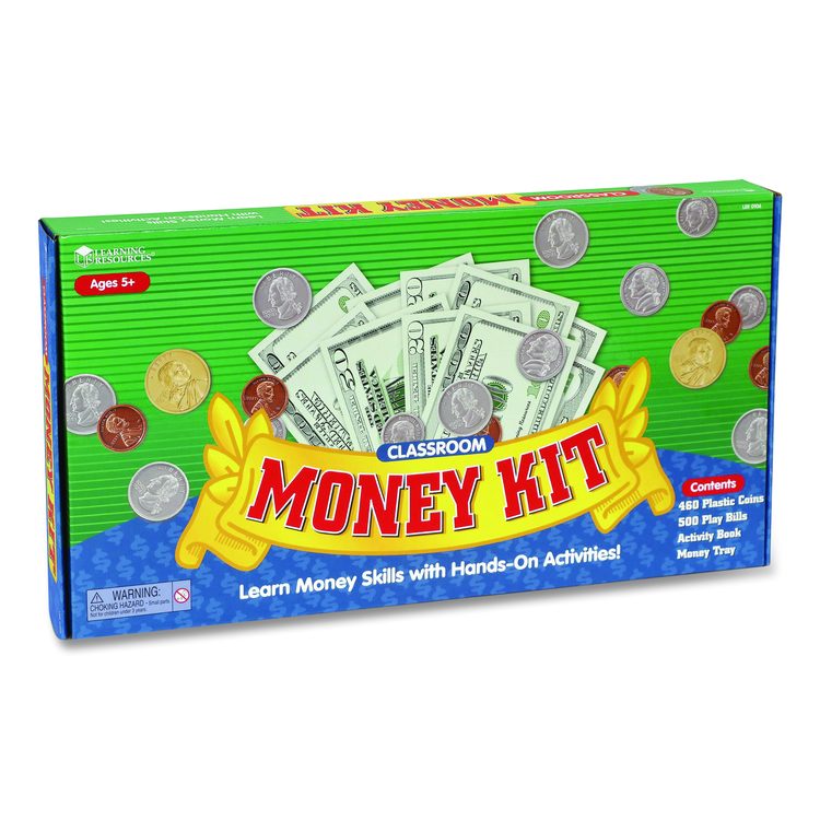 Giant Classroom Money Kit, Grades K to 4, 960 Pieces