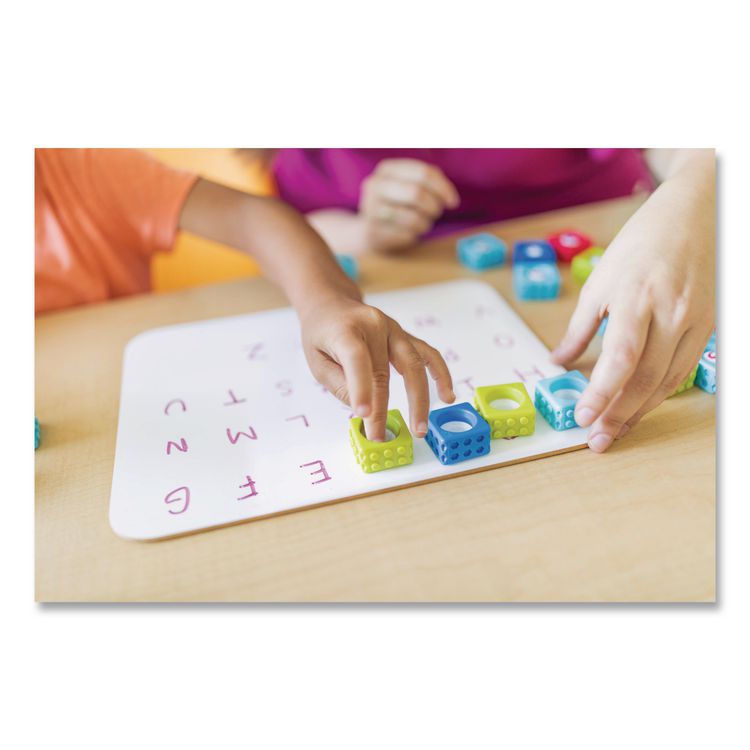 Alphabet BubbleBrix. Ages 3 to 7, Plastic, Assorted Colors, 42 Pieces