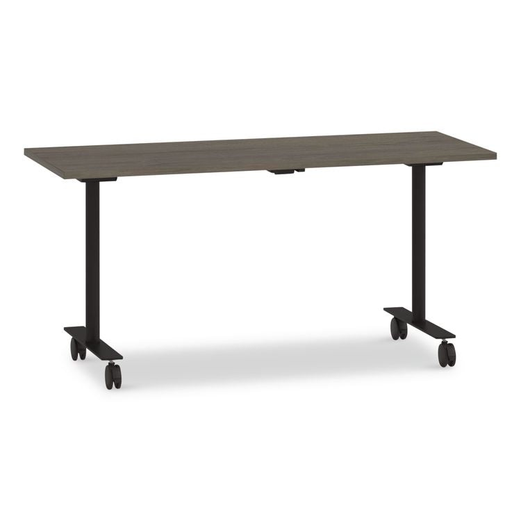 Alera Seville Training Table Top, Rectangular, 60w x 29d Walnut