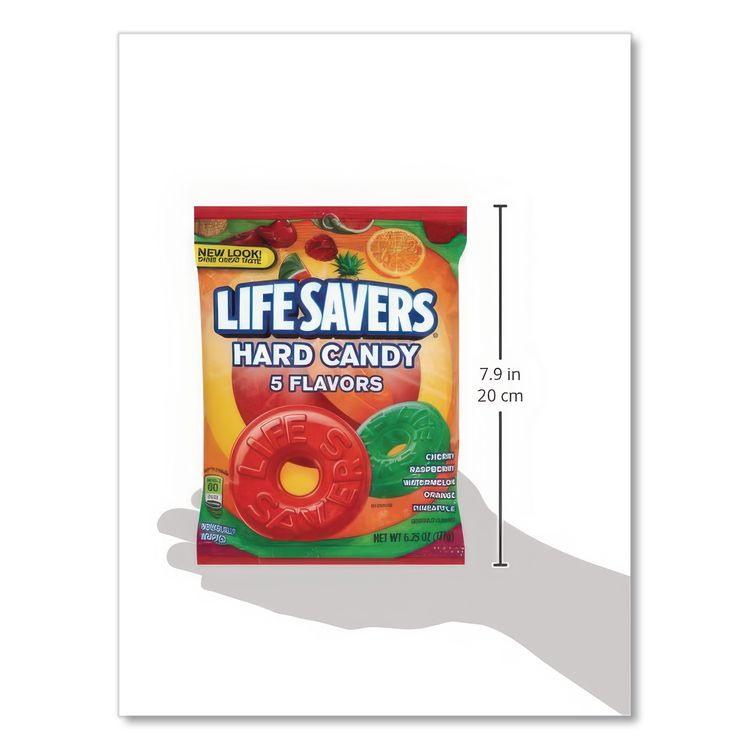 Hard Candy, Original Five Flavors, 6.25 oz Bag