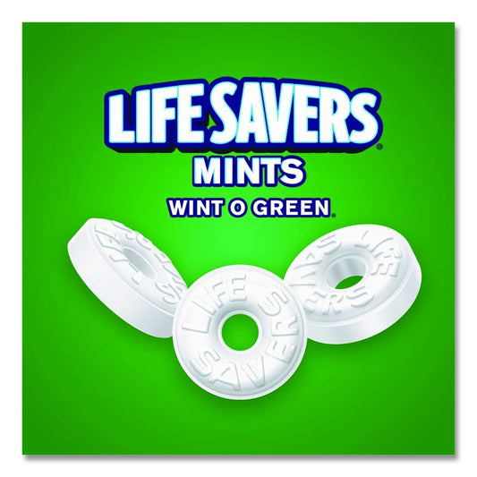 Hard Candy Mints, Wint-O-Green, Individually Wrapped, 6.25 oz Bag