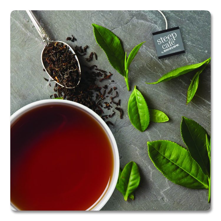 steep Tea, English Breakfast, 1.6 oz Tea Bag, 20/Box
