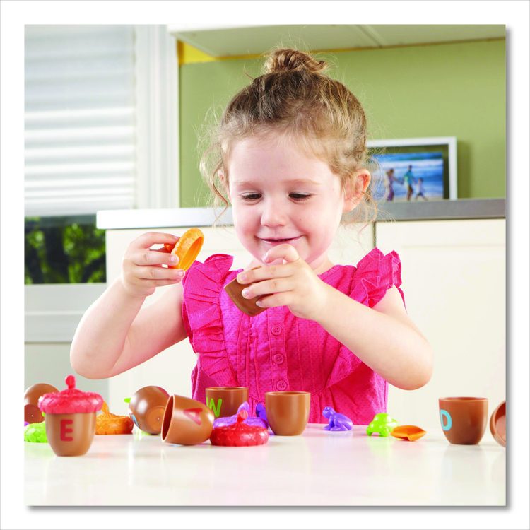 Alphabet Acorns Activity Set, Pre-K to K, 78 Pieces