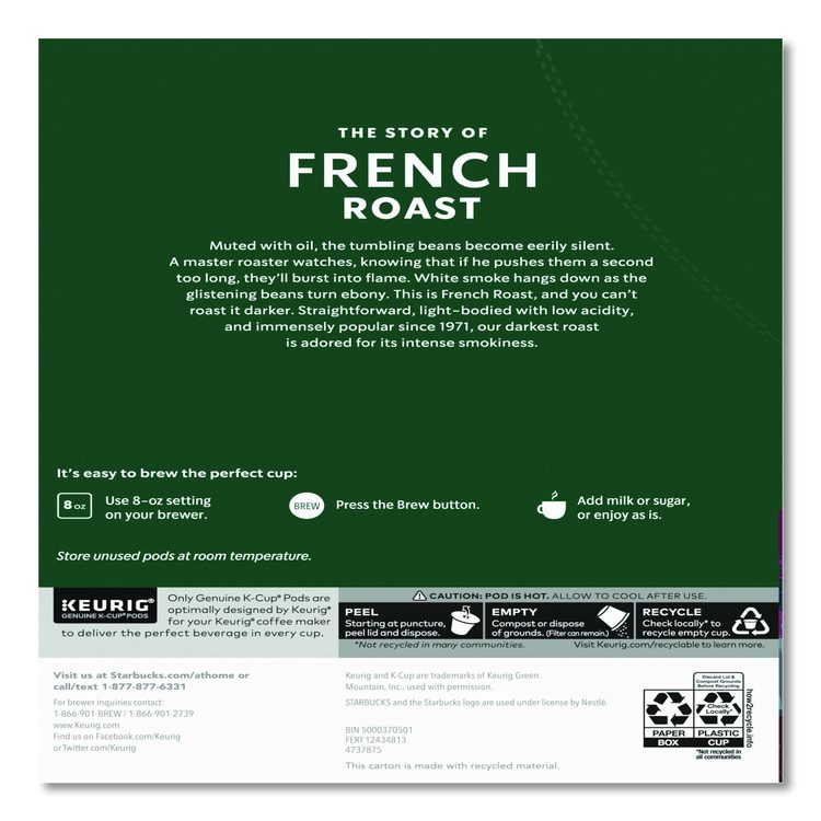 French Roast K-Cups, 96/Carton