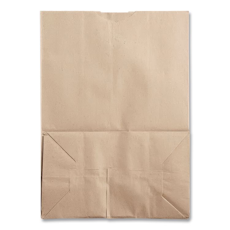 Grocery Paper Bags, 1/8 BBL Squat Size, Heavy-Duty, 57# Basis Weight, 10.5" x 6.25" x 13.88", Kraft, 500/Bundle