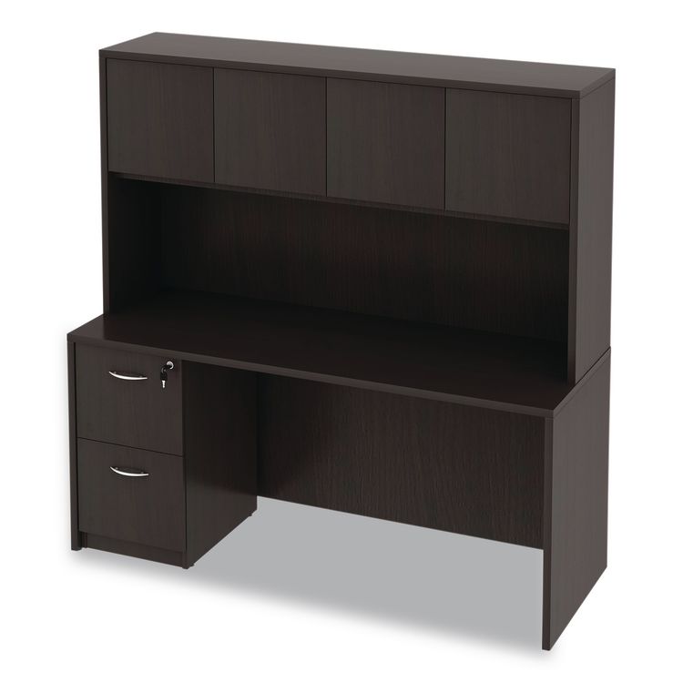 Alera Valencia Series Credenza Shells, 65w x 23.6d x 29.5h, Espresso