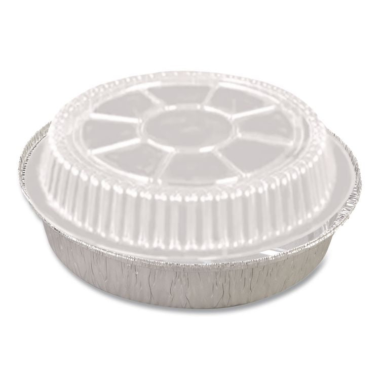Plastic Dome Lid, 8.25" Diameter x 0.88" h, Clear, 500/Carton