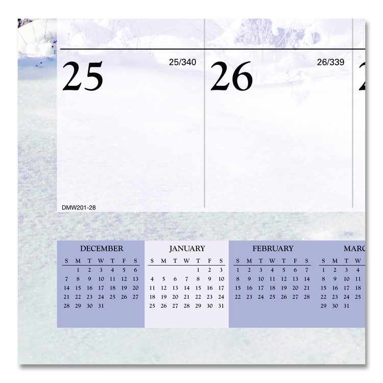 Scenic Monthly Wall Calendar, Landscape Photography, 15.5 x 22.75, White/Multicolor Sheets, 12-Month (Jan-Dec): 2026