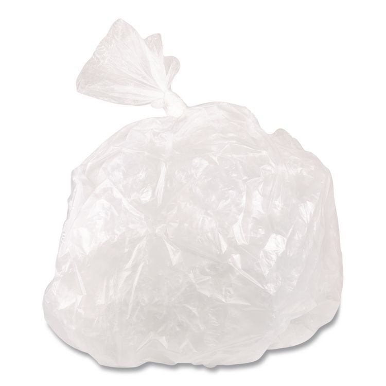 Food Bags, 5.5 gal, 1.2 mil, 10" x 8" x 24", Clear, 500/Carton