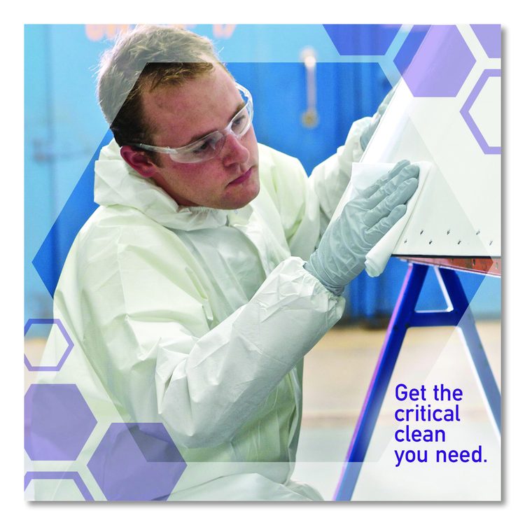 SCOTTPURE Critical Task Wipers, 1/4 Fold, 12 x 15, White, 100/Box, 4/Carton