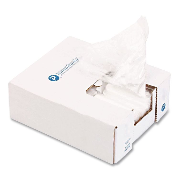 Ice Bucket Liner Bags, 96 oz, 0.24 mil, 12" x 12", Clear, 1,000/Carton