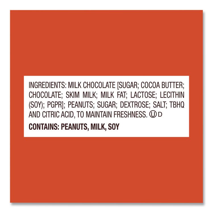 Snack Size Peanut Butter Cups, Jumbo Bag, 19.5 oz Bag