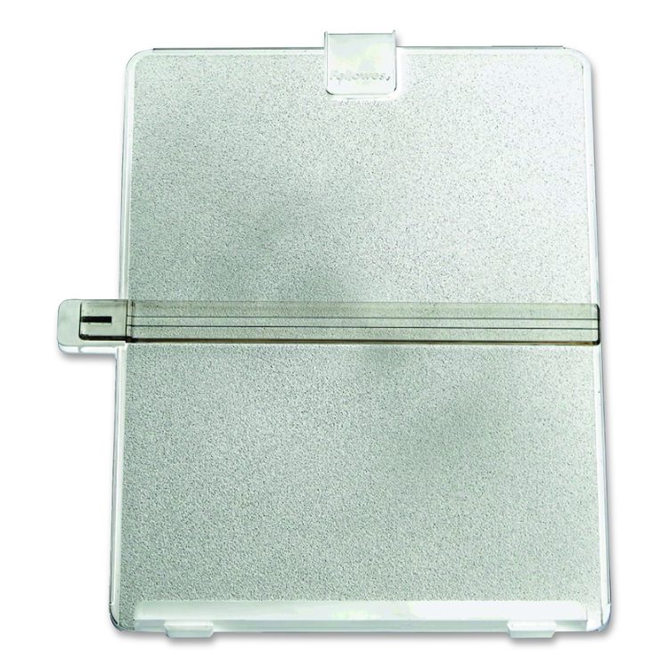 Non-Magnetic Desktop Copyholder, Holds Up to 125 Letter Size Sheets, Plastic, Platinum