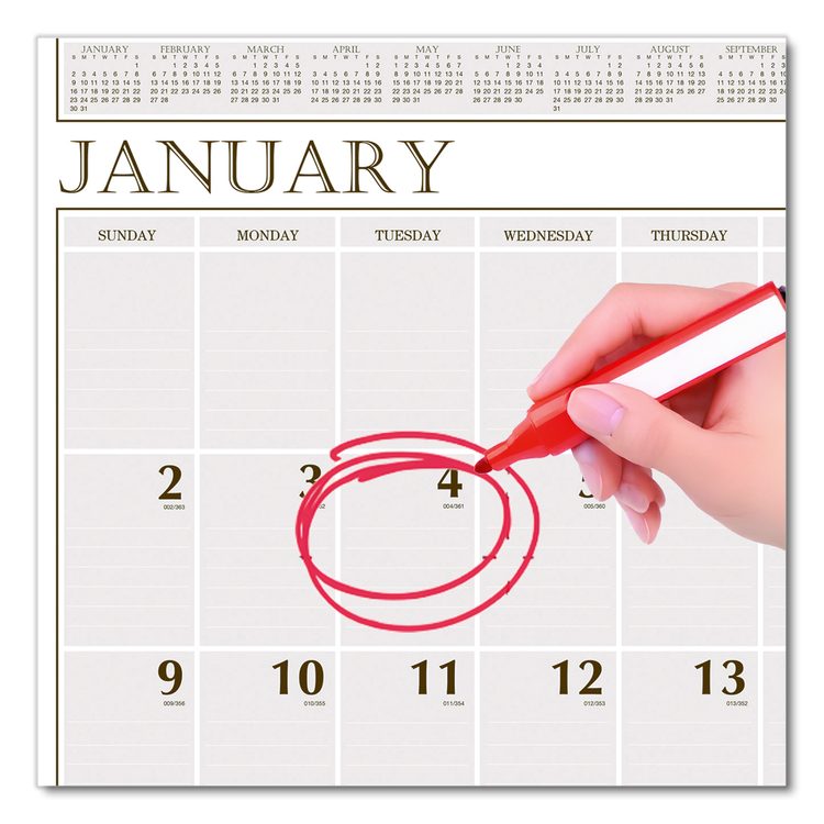Large Print Recycled Monthly Wall Calendar, 20 x 26, Beige Sheets, 12-Month (Jan to Dec): 2026