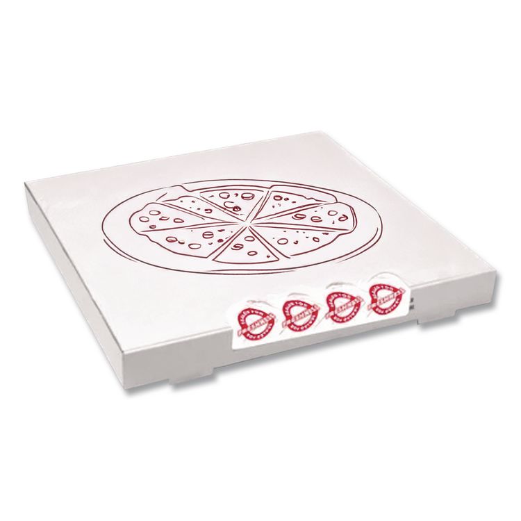 Tamper Seal Label, 1.88 x 6, Red/White, 500/Roll, 4 Rolls/Carton