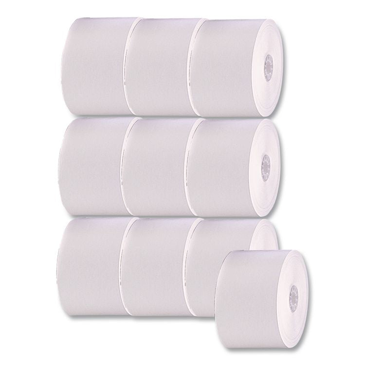 Direct Thermal Printing Thermal Paper Rolls, 1.75" x 230 ft, White, 10/Pack