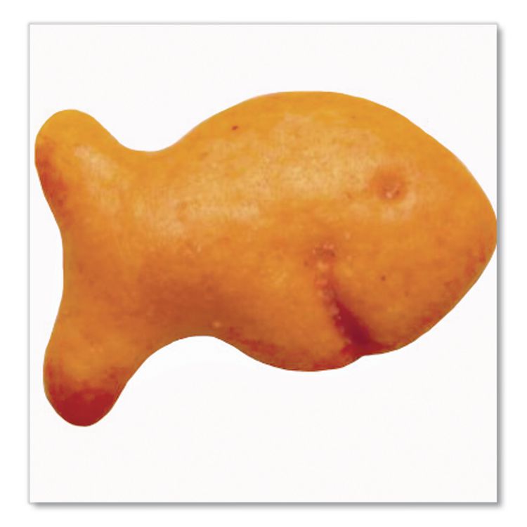 Goldfish Crackers, Cheddar, Single-Serve Snack, 1.5oz Bag, 72/Carton