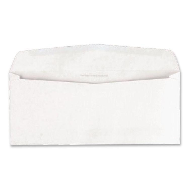 Park Ridge Embossed Executive Envelope, Address Window, #10, Commercial Flap, Gummed Closure, 4.13 x 9.5, White, 500/Box