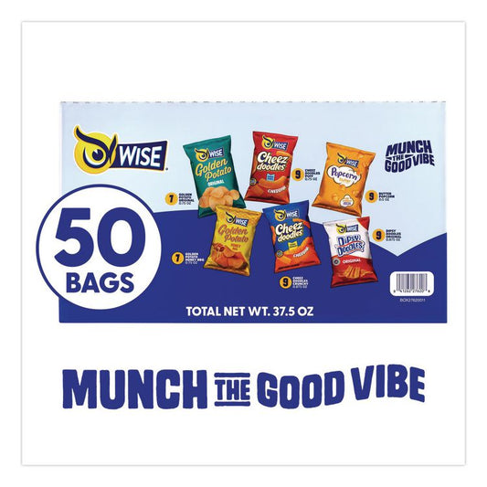 Grab and Snack Variety Pack, Assorted Flavors, 50/Pack