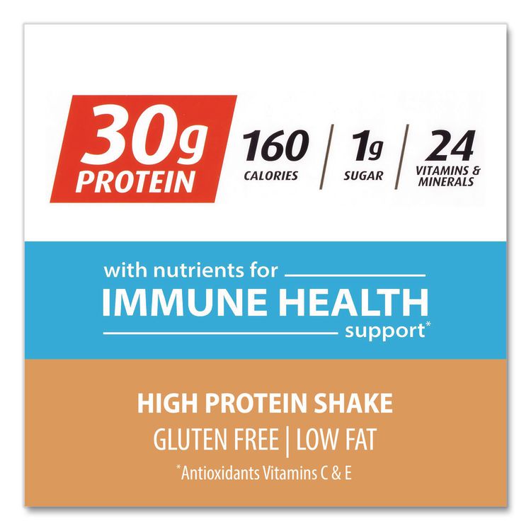 Cafe Latte Shake, 11 oz Bottle, 15/Carton
