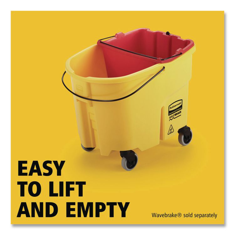 WaveBrake 2.0 Dirty Water Bucket, 18 qt, Red