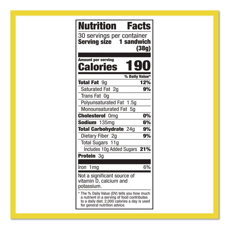 Biscuits, Cinnamon with Almond Butter, 1.35 oz Pouch, 30/Carton