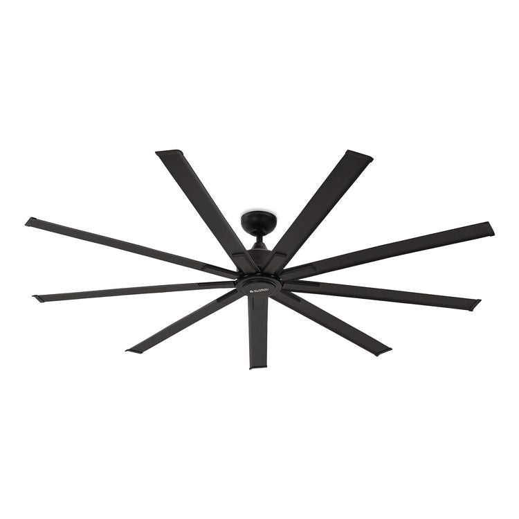 Industrial Ceiling Fan, 72", 6 Speeds, 9,400 CFM, Black