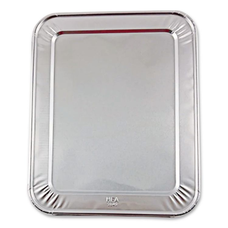 Steam Pan Foil Lids, Fits Full-Size Pan, 45 Gauge, 12 x 20.81, 50/Carton