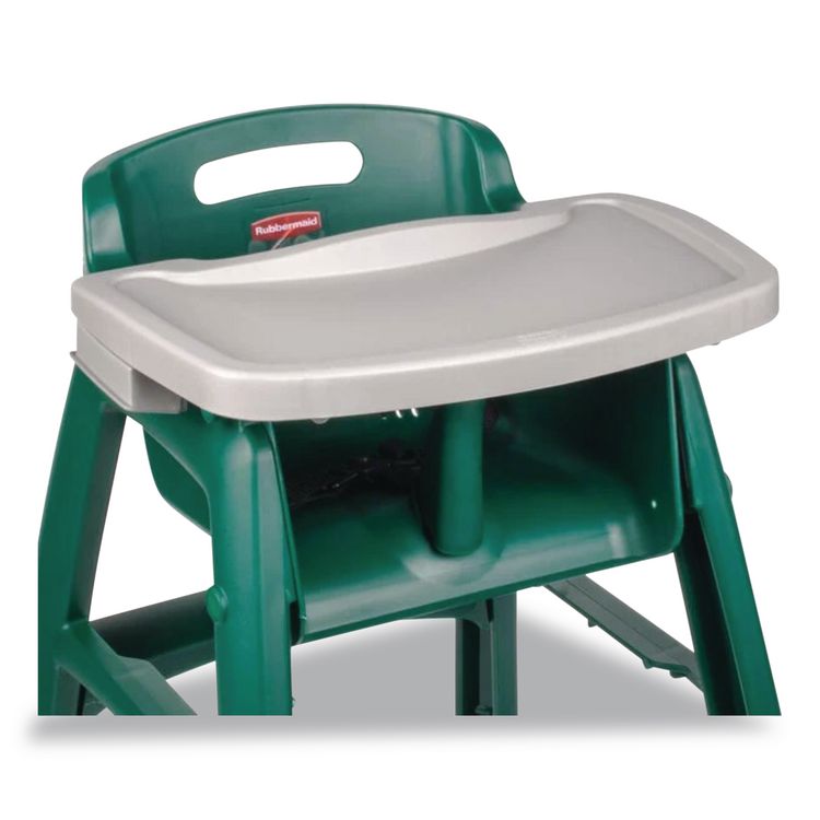 Sturdy Chair Microban Youth Seat Tray for Rubbermaid Commercial Youth Seats, 18.5 x 11.5 x 3.25, Plastic, Platinum