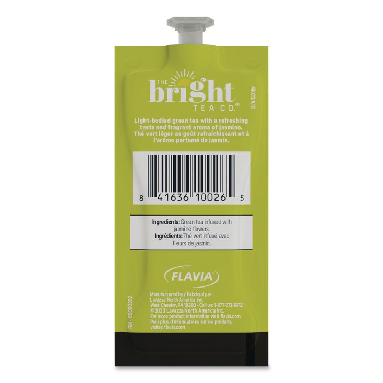 The Bright Tea Co. Green with Jasmine Tea Freshpack, 40/Carton
