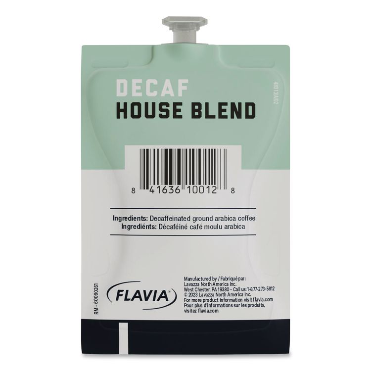 Alterra Decaf House Blend Coffee Freshpack, 100/Carton